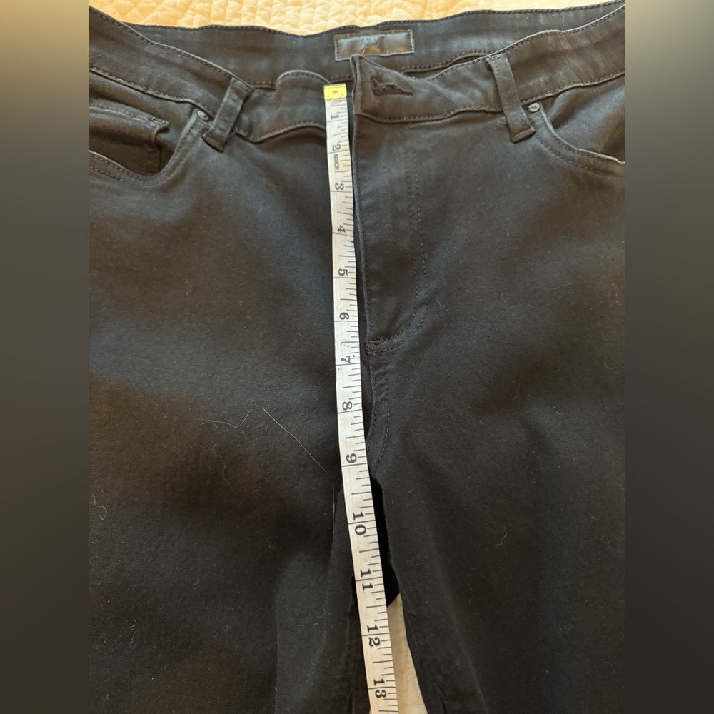 Kut from the Kloth Black Flare & Frayed Hem Jeans so 14 - Picture 10 of 14